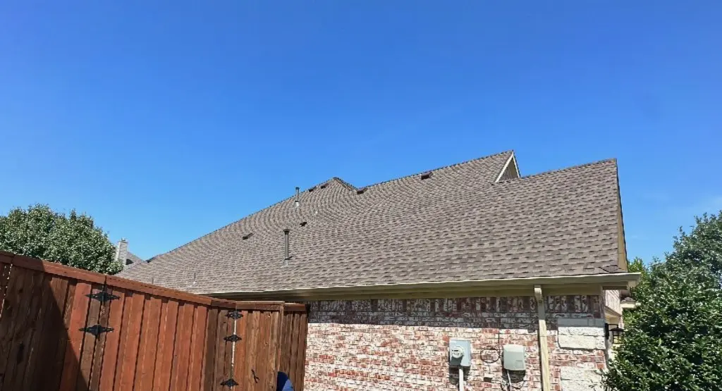 Completed roof replacement project in Short Pump